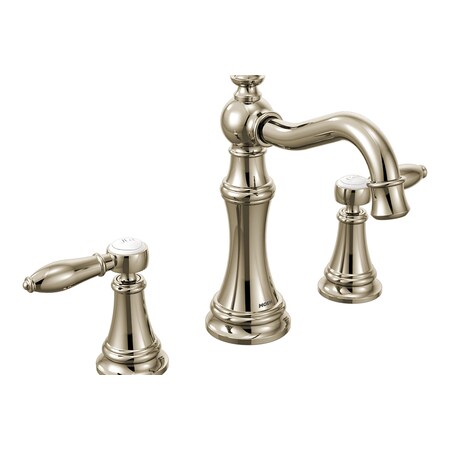 Two-Handle Bathroom Faucet Polished Nickel